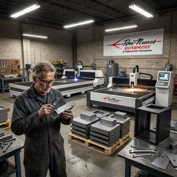 Custom sheet metal fabrication shop