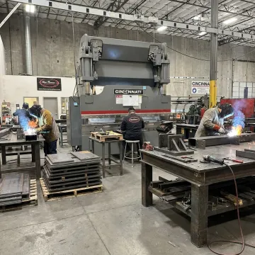 Structural steel fabrication in Sacramento