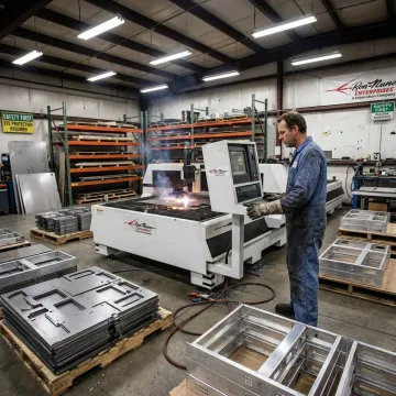 Precision metal fabrication machinery