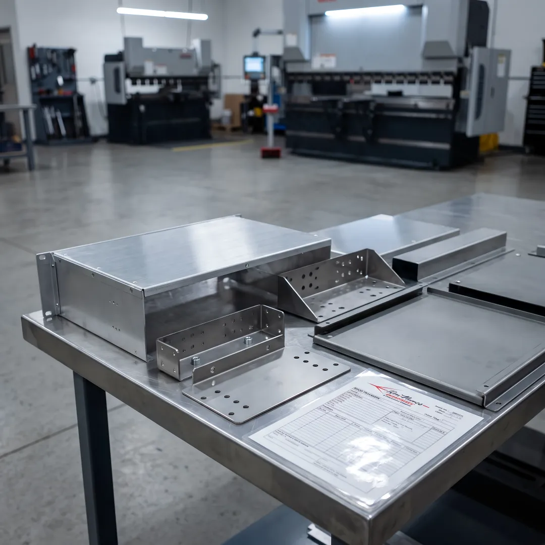 Production Finishing for Fabricated Parts