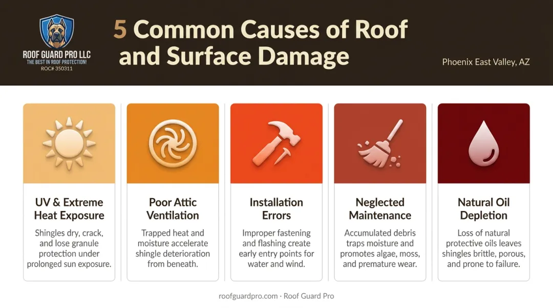 5 factors that accelerate shingle deterioration faster than expected