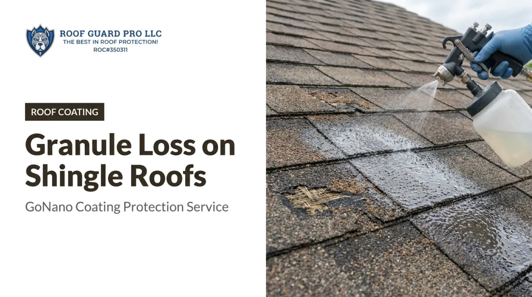 Granule Loss on Shingle Roofs