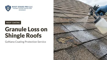 Granule Loss on Shingle Roofs