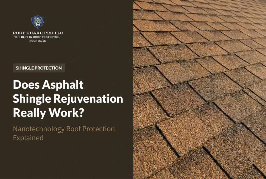 Does Asphalt Shingle Rejuvenation Really Work?