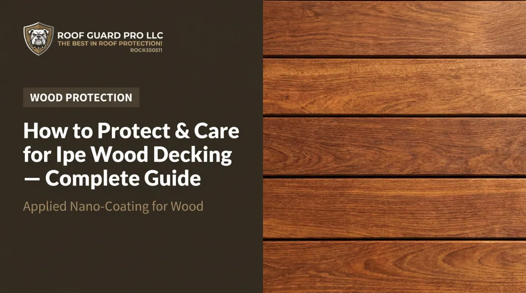 How to Protect & Care for Ipe Wood Decking — Complete Guide