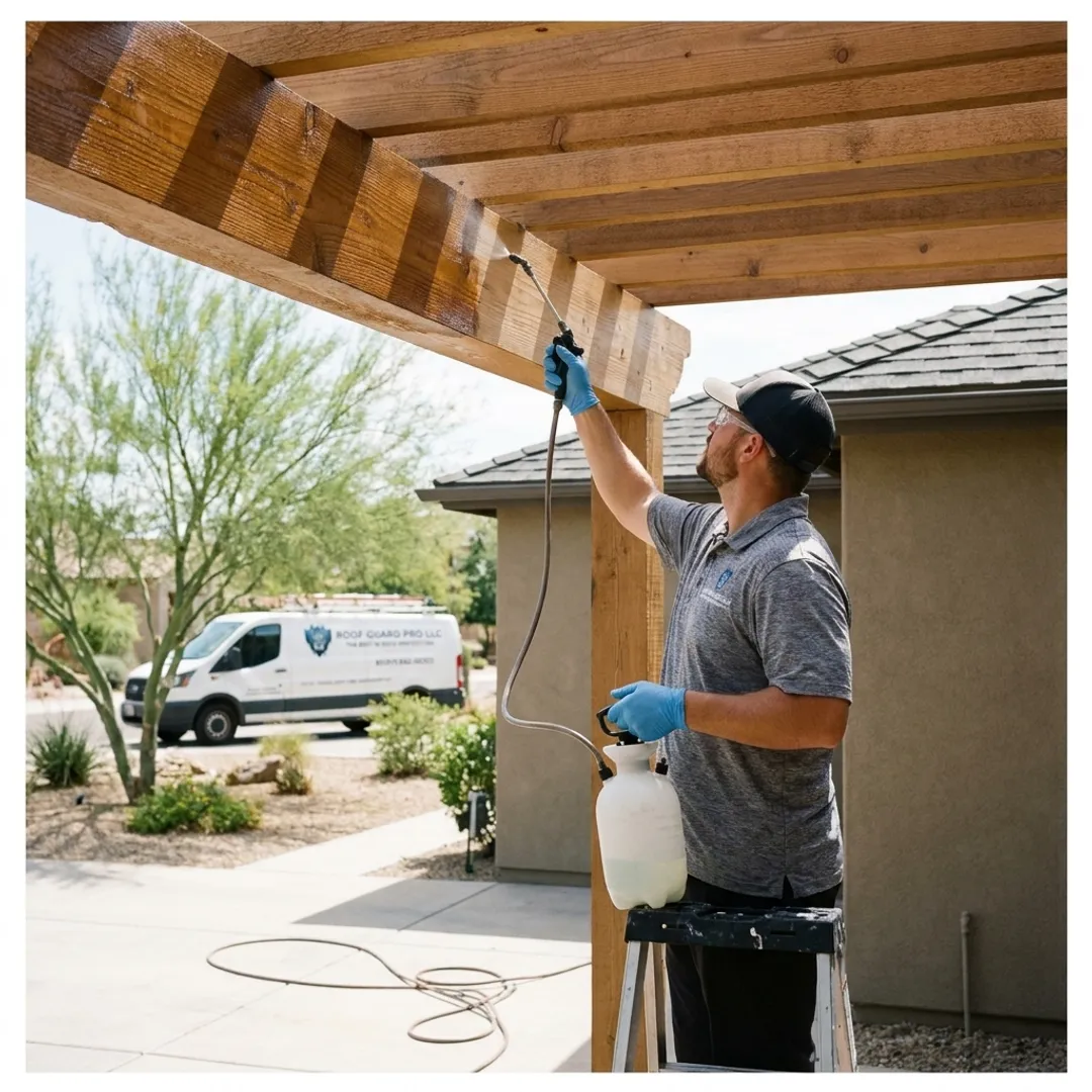 Protected Arizona home exterior surfaces