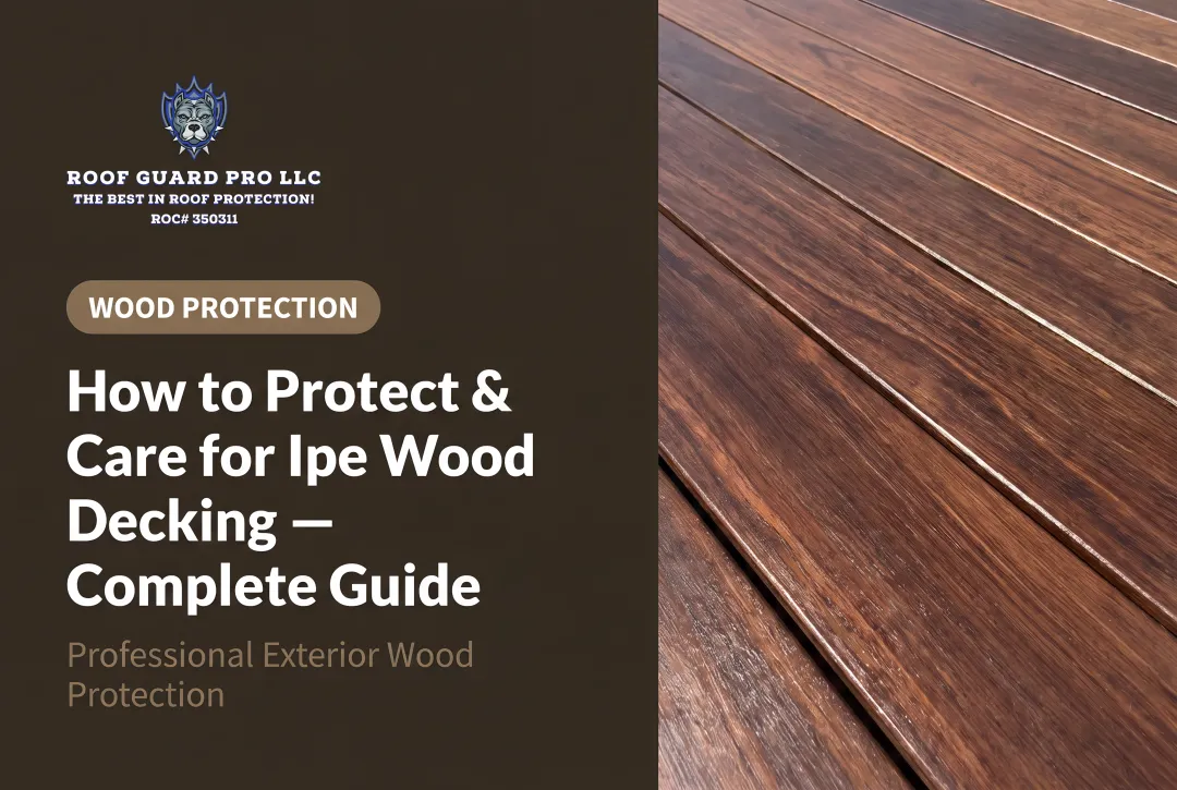 How to Protect & Care for Ipe Wood Decking — Complete Guide