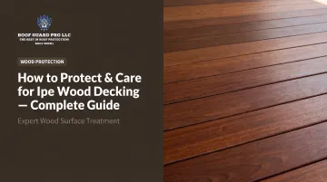 How to Protect &amp; Care for Ipe Wood Decking — Complete Guide