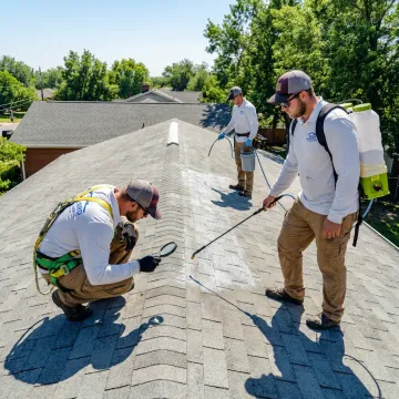 Commercial roof restoration service