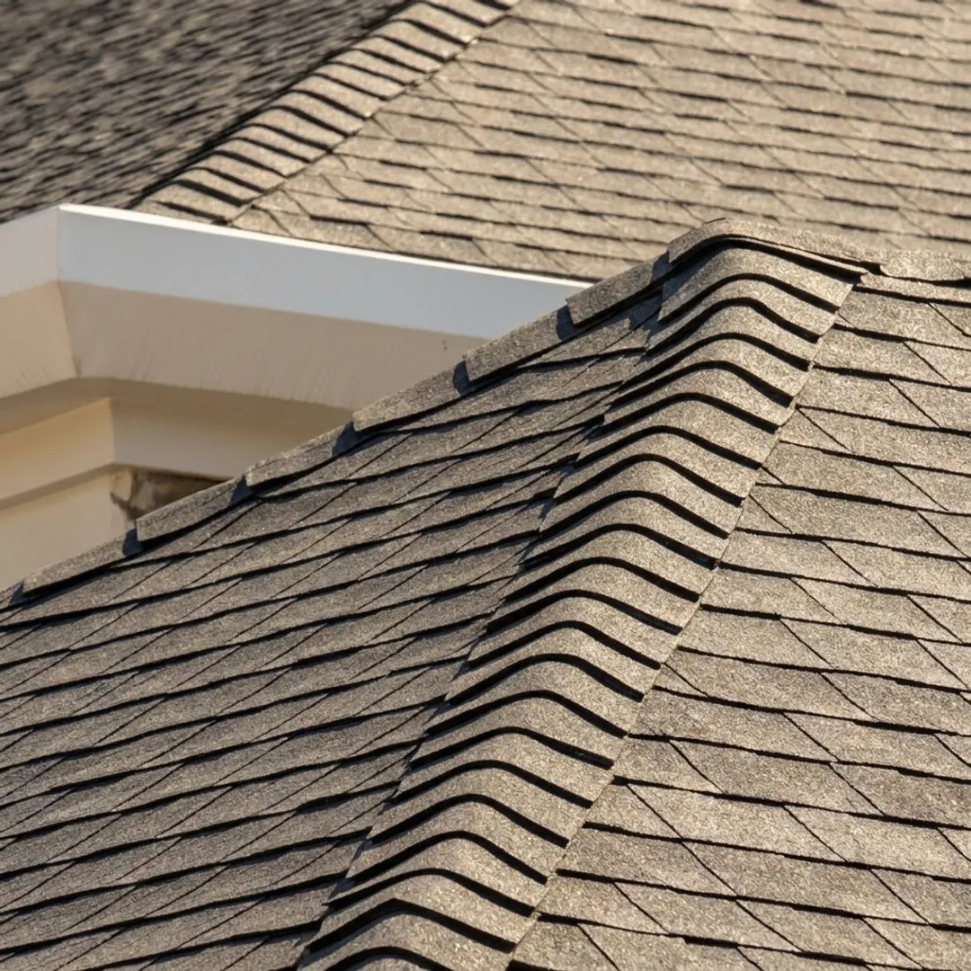 Protected shingles on an Arizona home