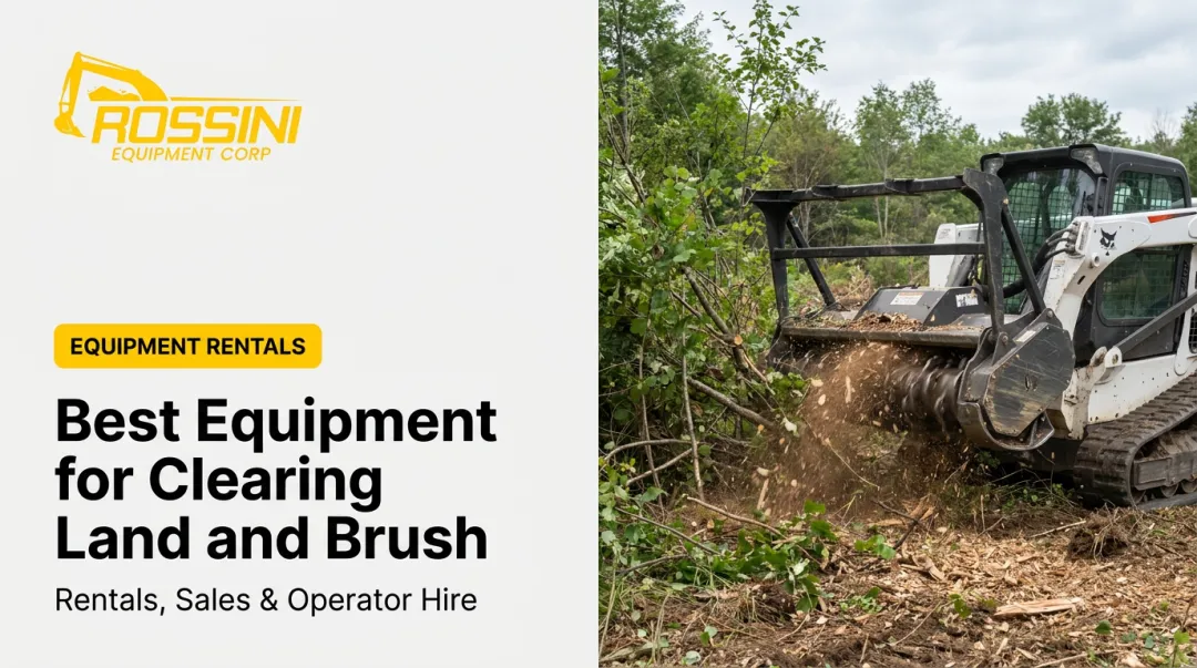 Best Equipment for Clearing Land and Brush