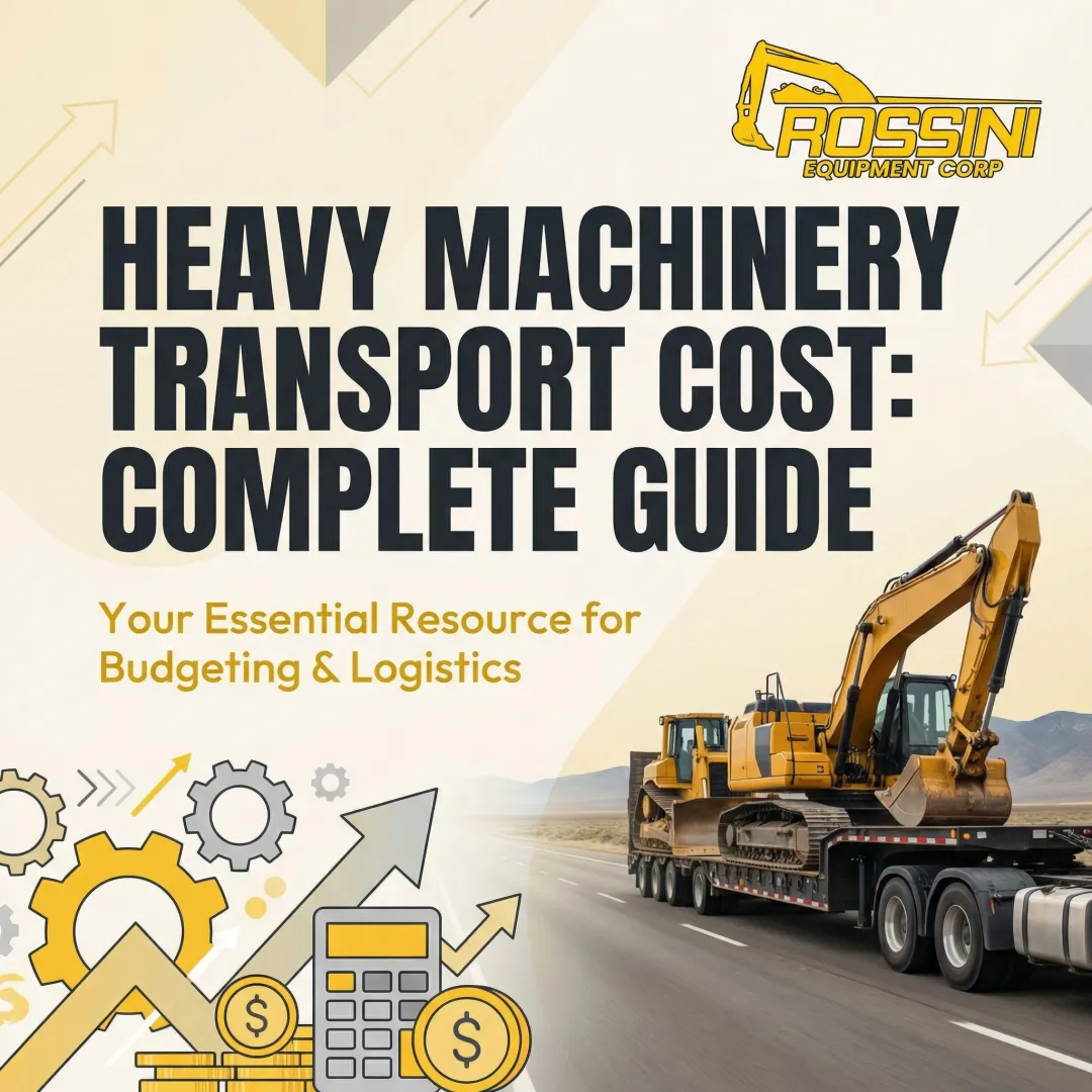 Heavy Machinery Transport Cost: Complete Guide
