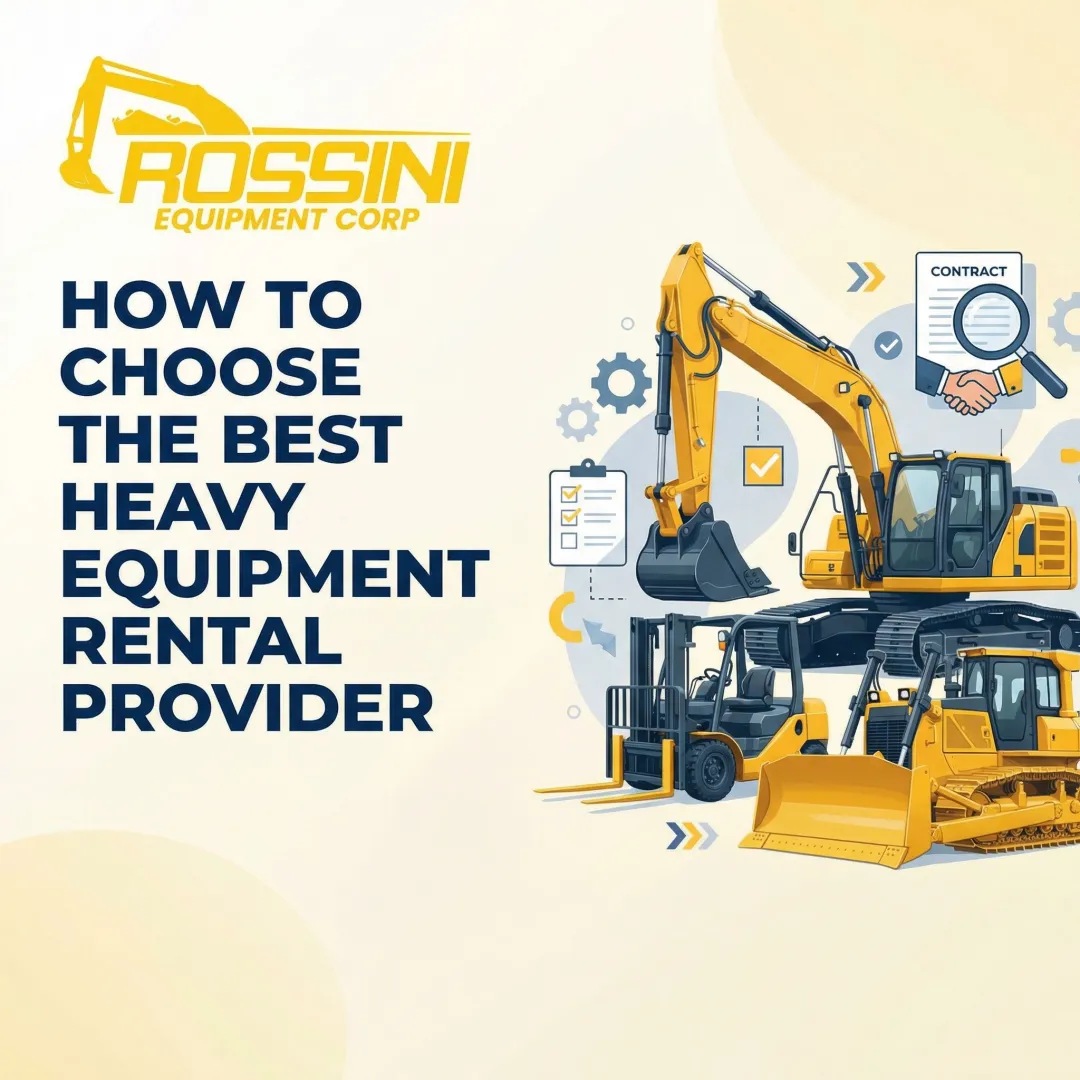 How to Choose the Best Heavy Equipment Rental Provider