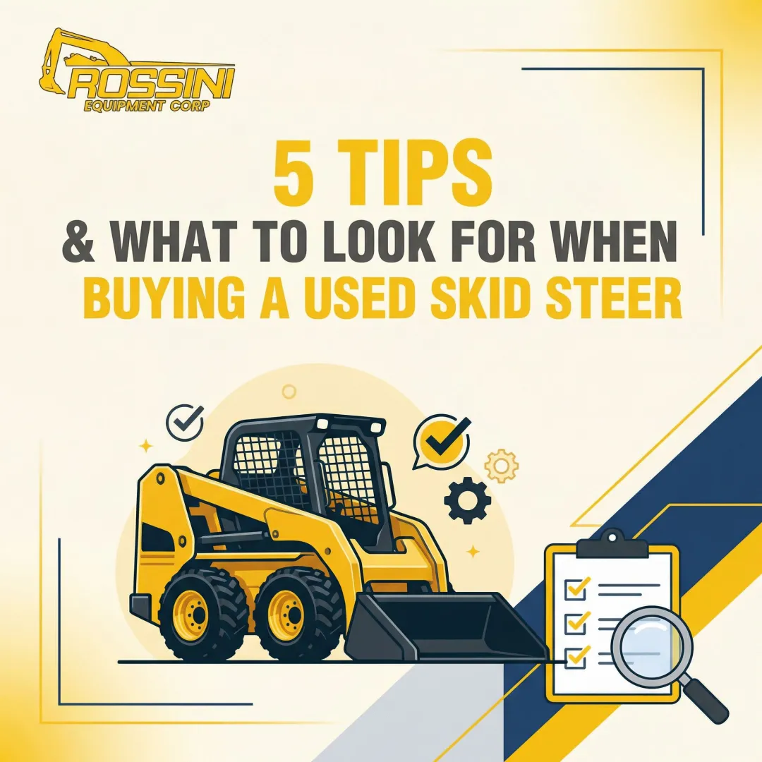 5 Tips & What to Look For When Buying a Used Skid Steer