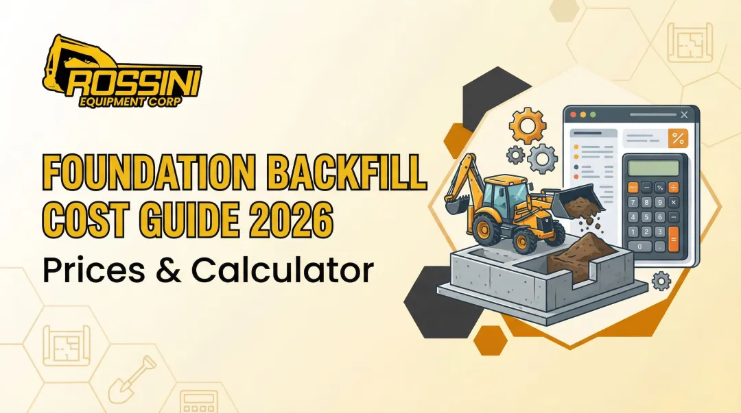 Foundation Backfill Cost Guide 2026: Prices & Calculator