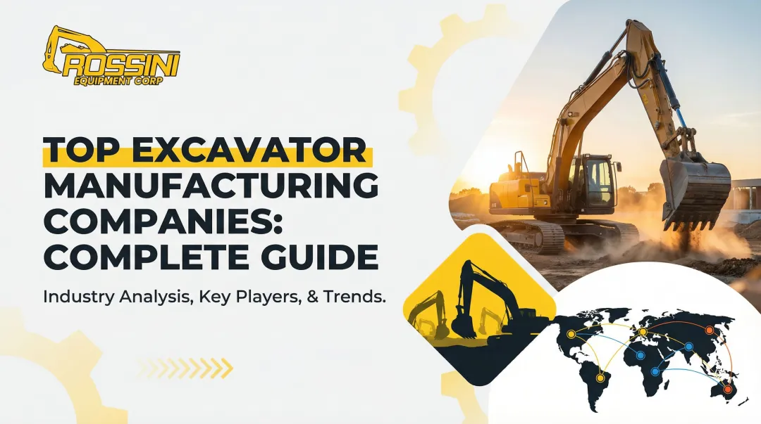 Top Excavator Manufacturing Companies: Complete Guide
