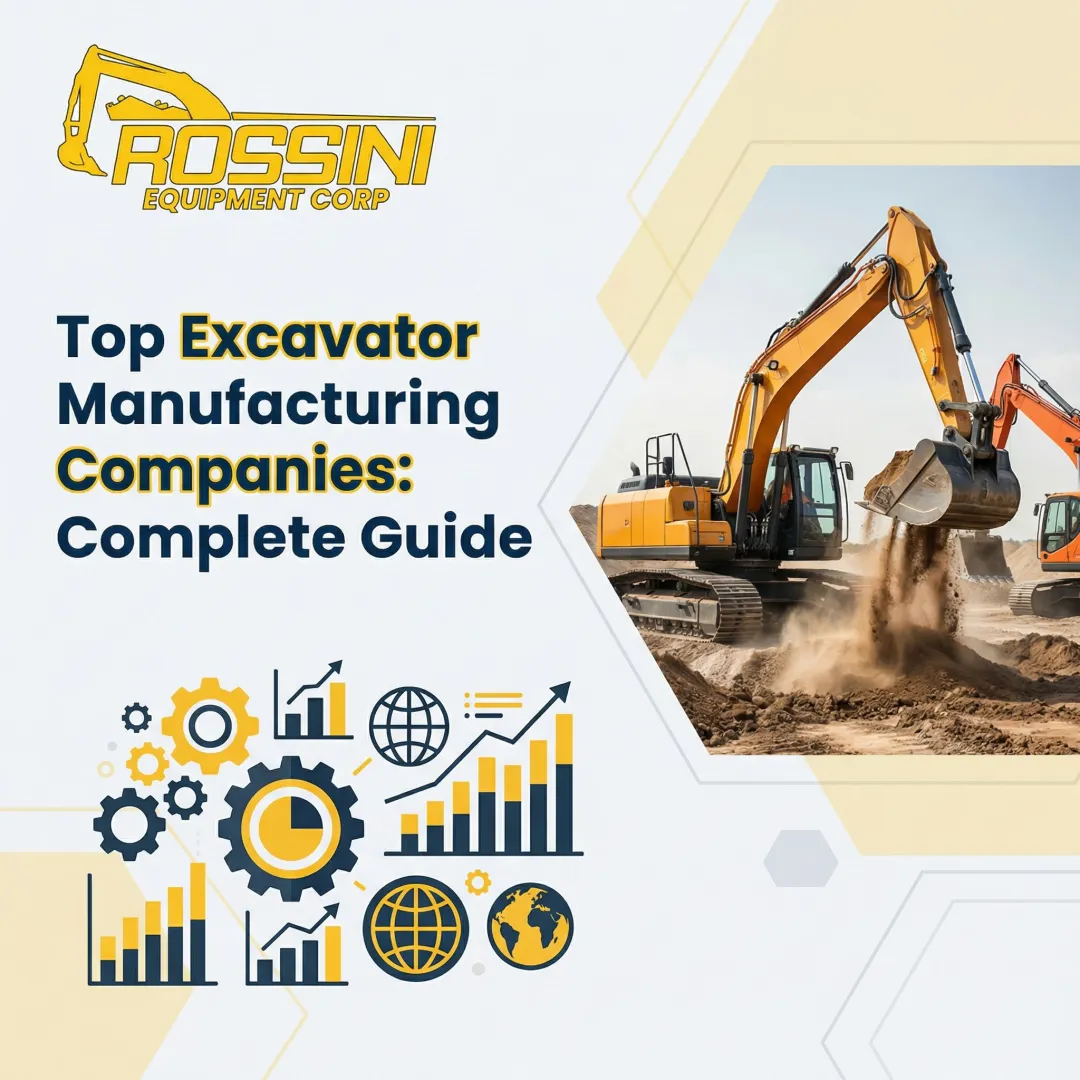 Top Excavator Manufacturing Companies: Complete Guide