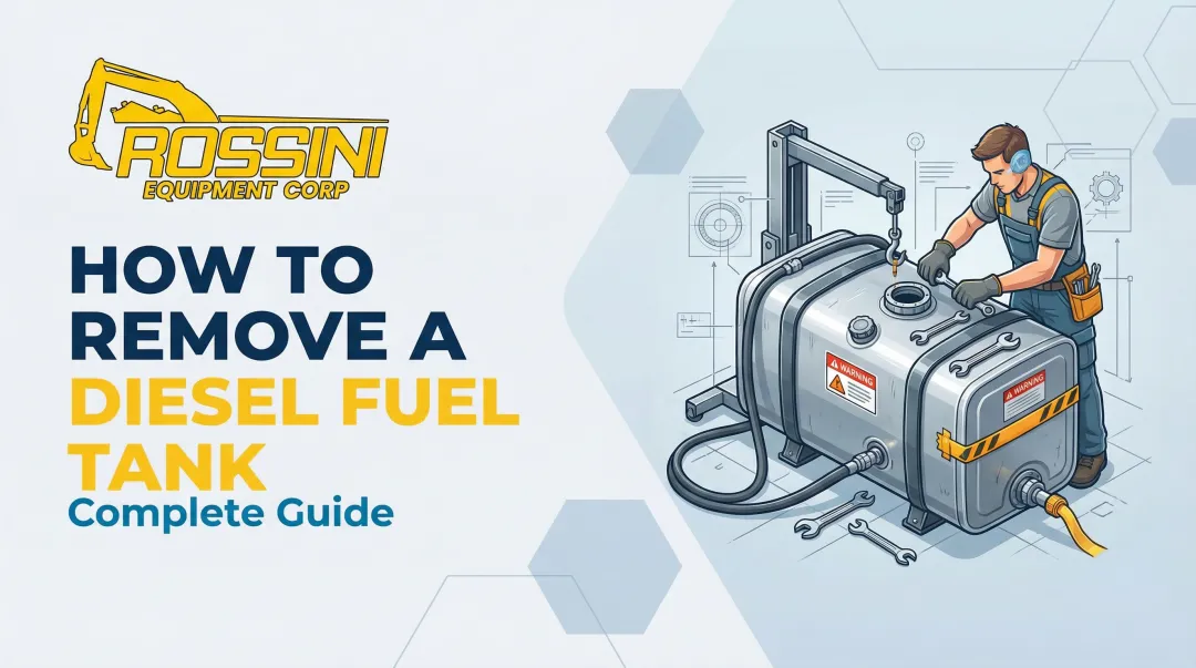 How to Remove a Diesel Fuel Tank: Complete Guide