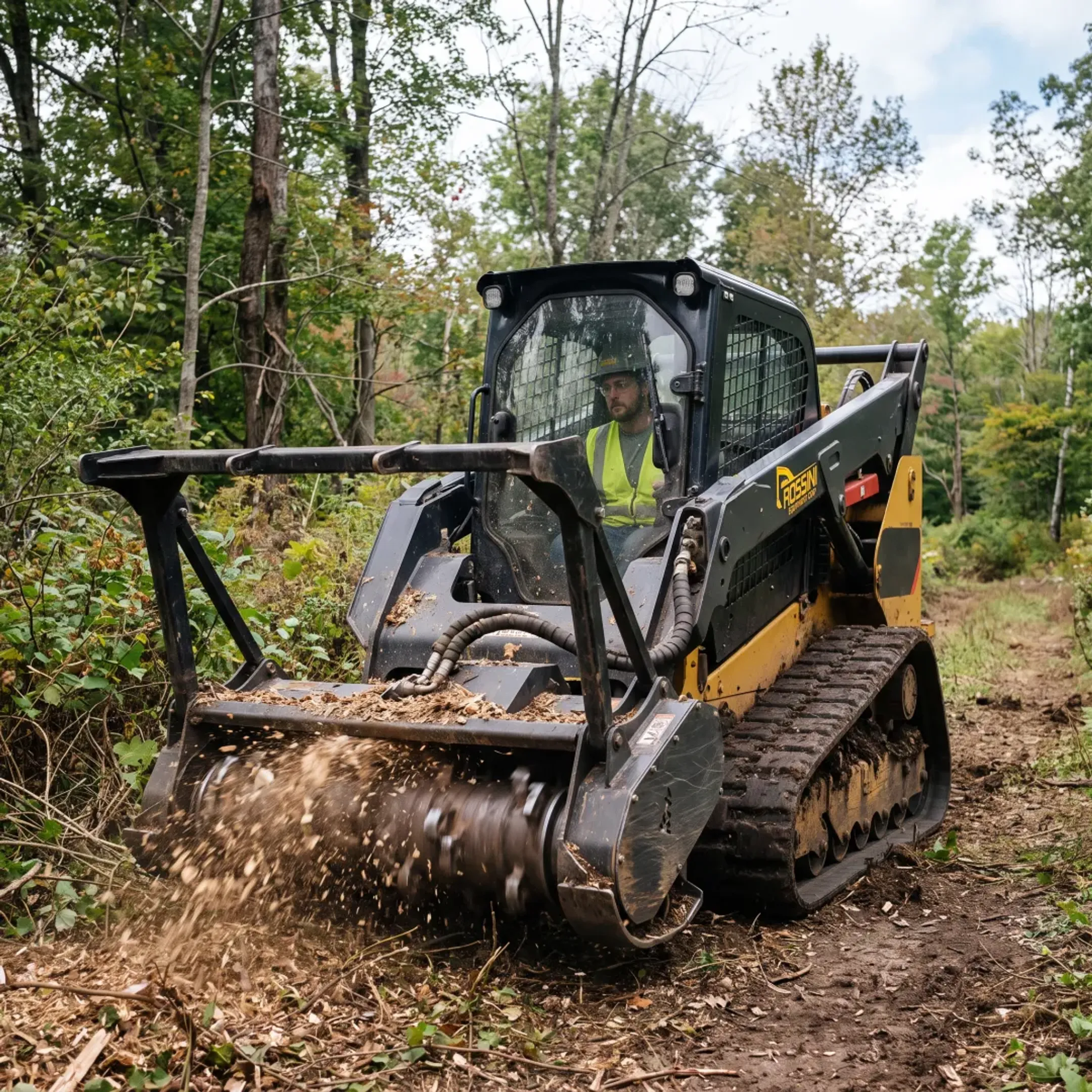Skid Steer Mulcher Rentals