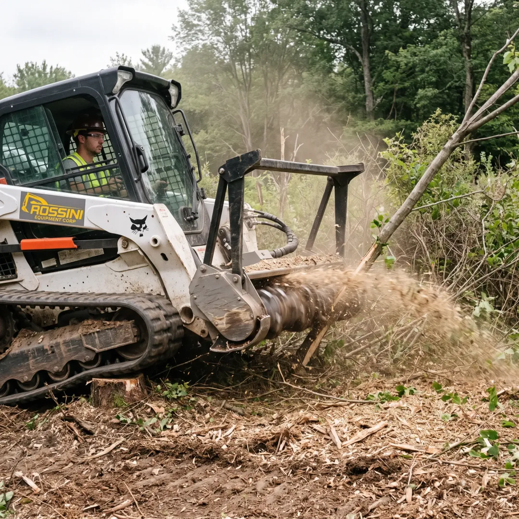Skid Steer Mulchers For Rent