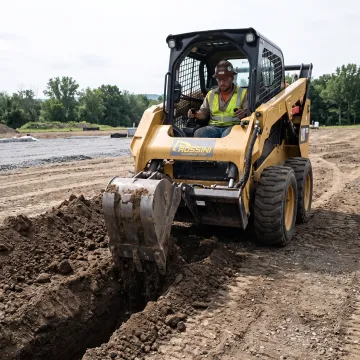 Skid Steer Trenching Bucket Attachments