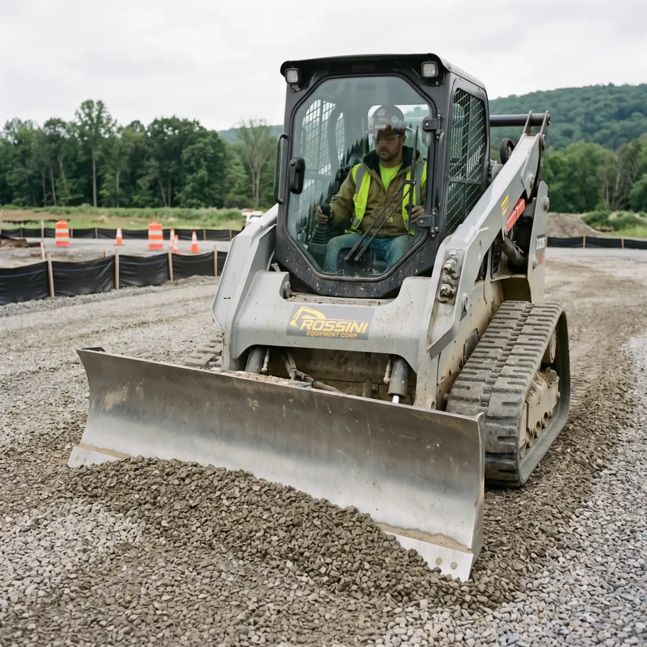 Skid Steer 6-Way Dozer Blade Attachments