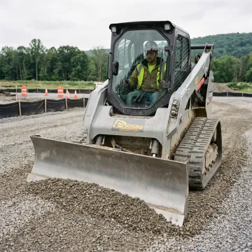 Skid Steer 6-Way Dozer Blade Attachments