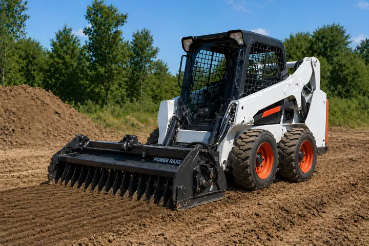 Skid Steer Power Rake
