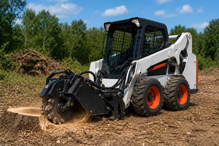 Skid Steer Stump Grinder