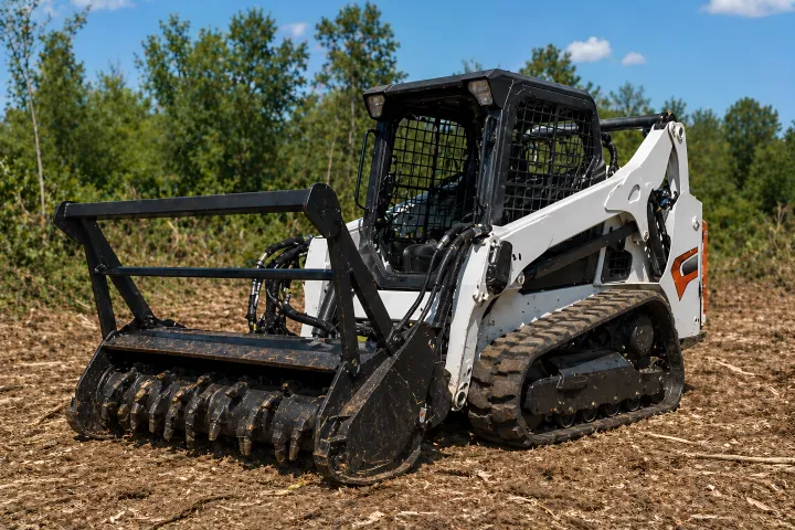 Mini Skid Steer Mulcher