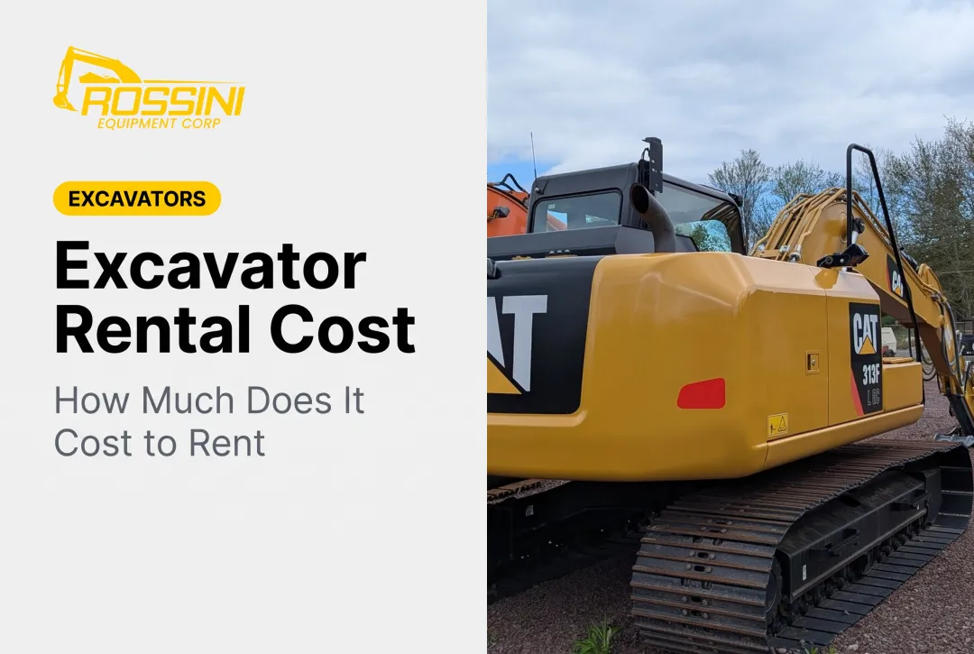Excavator Rental Cost: How Much Does It Cost to Rent