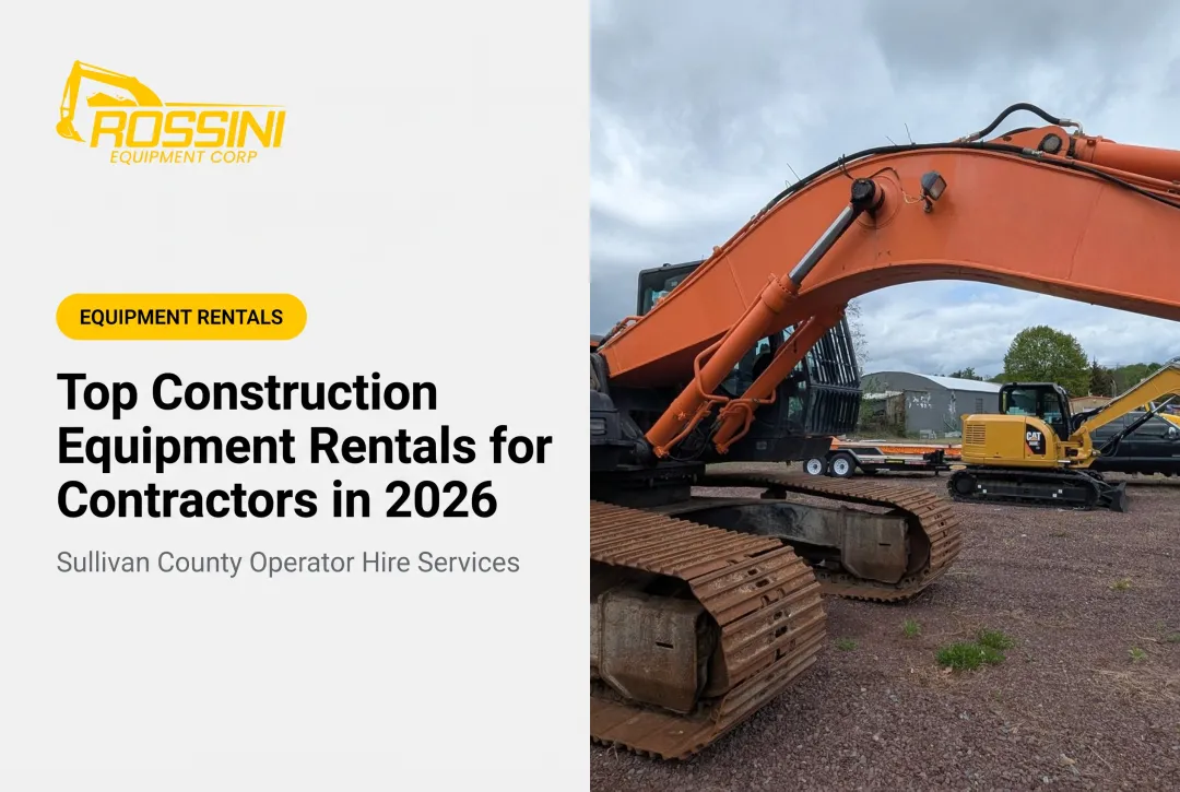 Top Construction Equipment Rentals for Crews in 2026