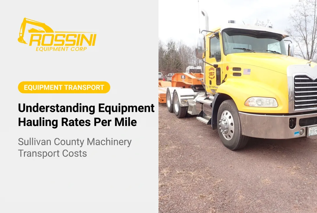 Understanding Equipment Hauling Rates Per Mile