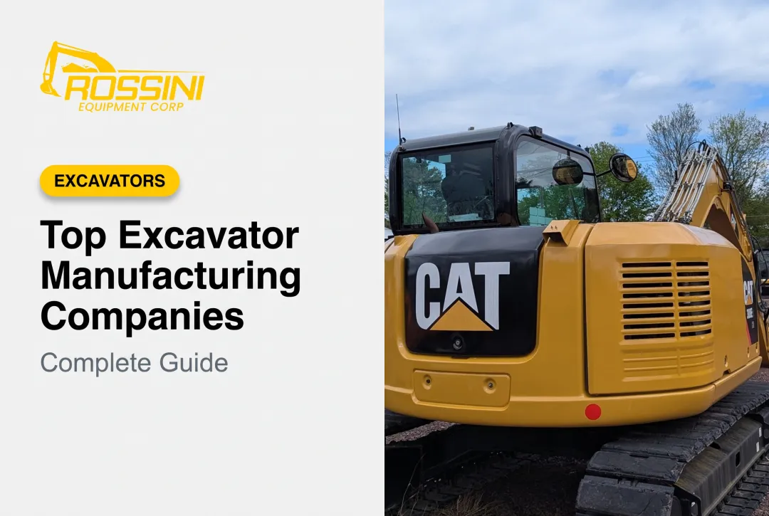 Top Excavator Manufacturing Companies: Complete Guide