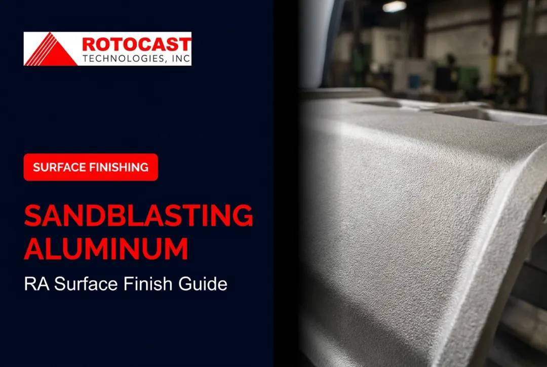 Sandblasting Aluminum: RA Surface Finish Guide