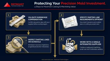 Four-step best practices guide for maximizing precision aluminum mold investment value