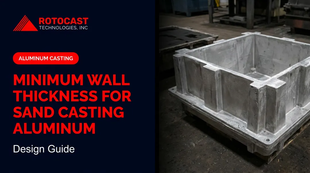 Minimum Wall Thickness for Sand Casting Aluminum: Design Guide