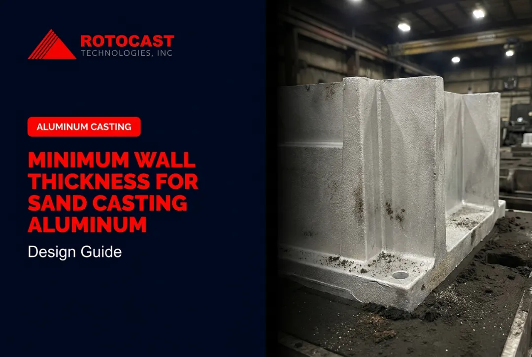 Minimum Wall Thickness for Sand Casting Aluminum: Design Guide