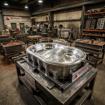 Custom aluminum casting and foundry tooling