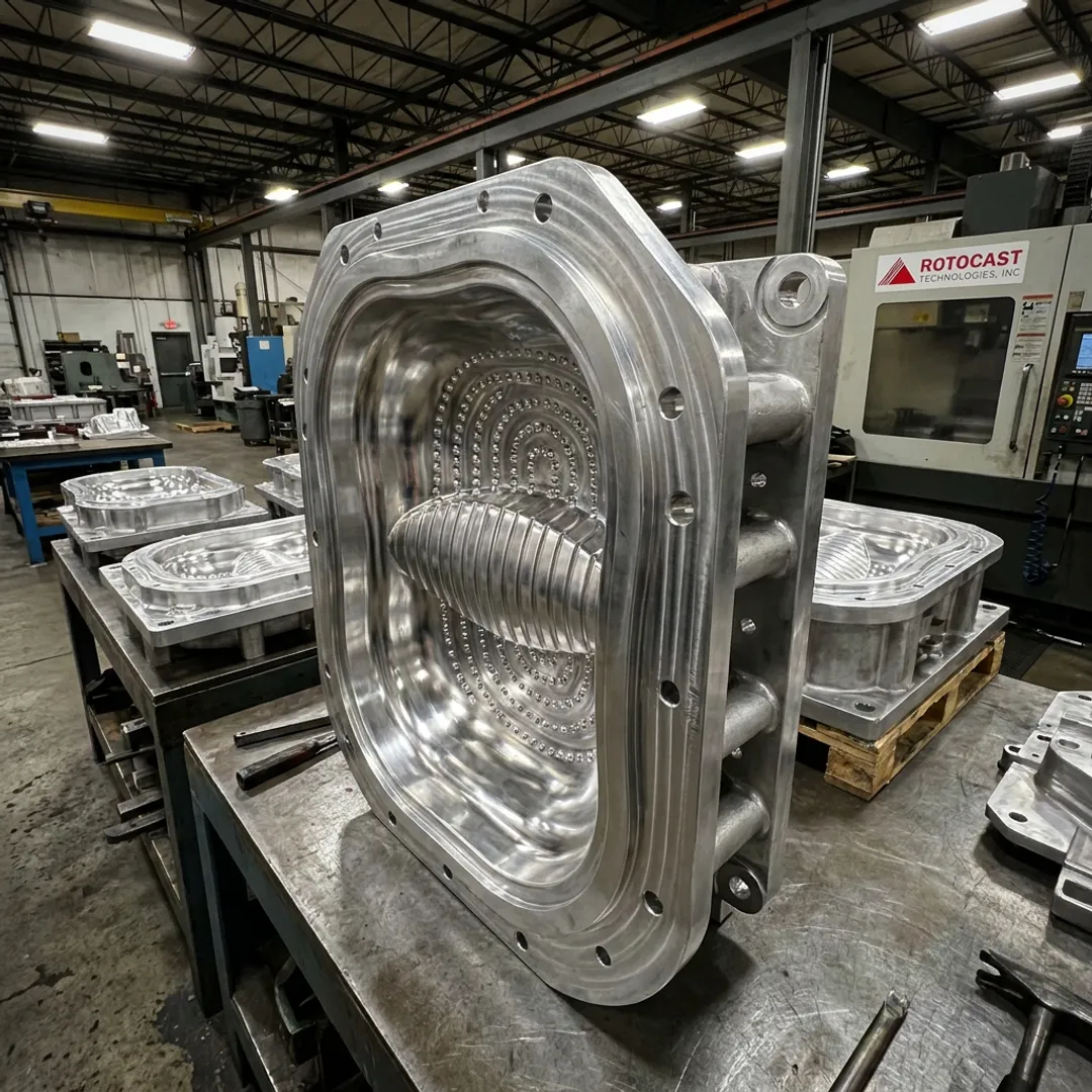 Engineered custom mold components in manufacturing
