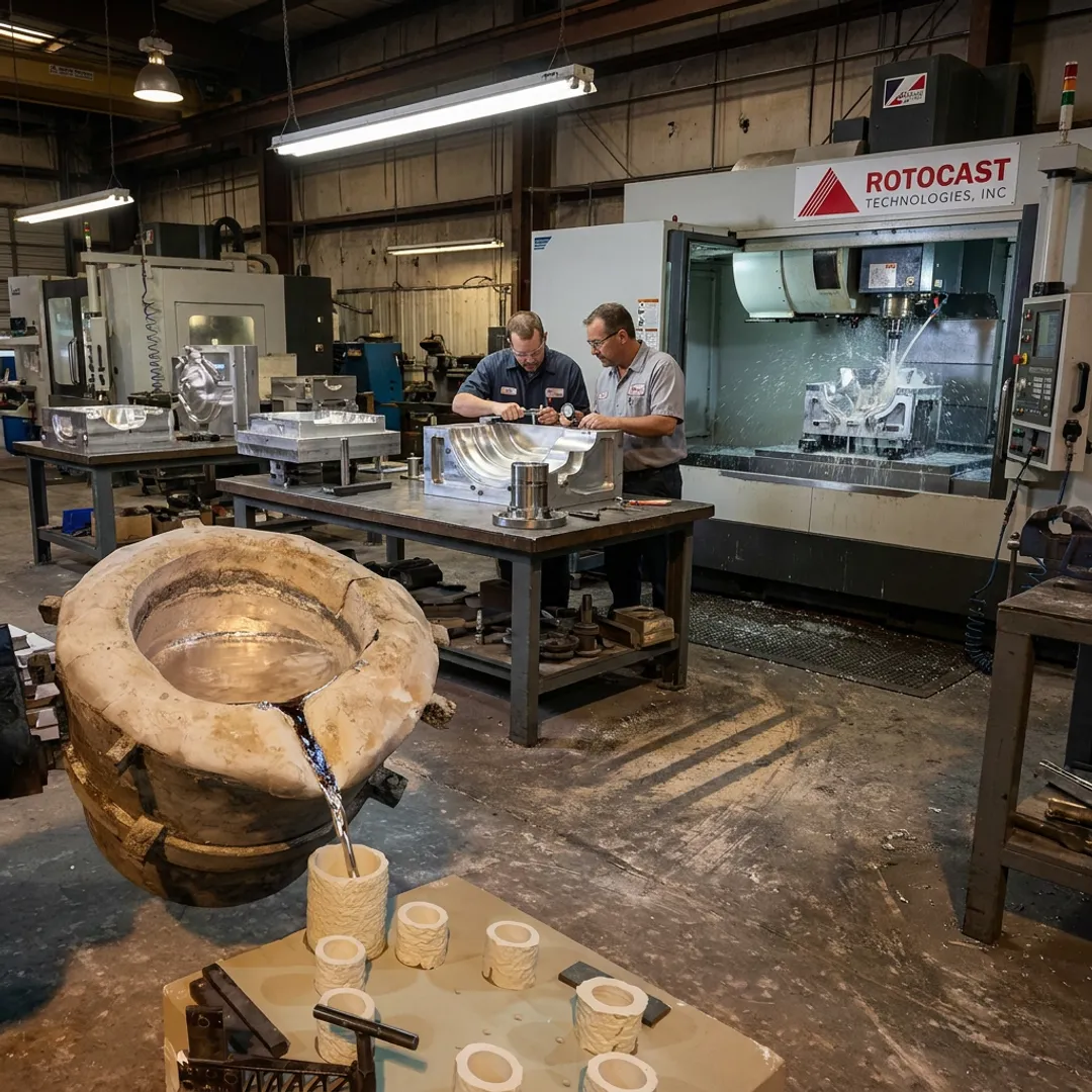 Custom Industrial Castings — USA Foundry