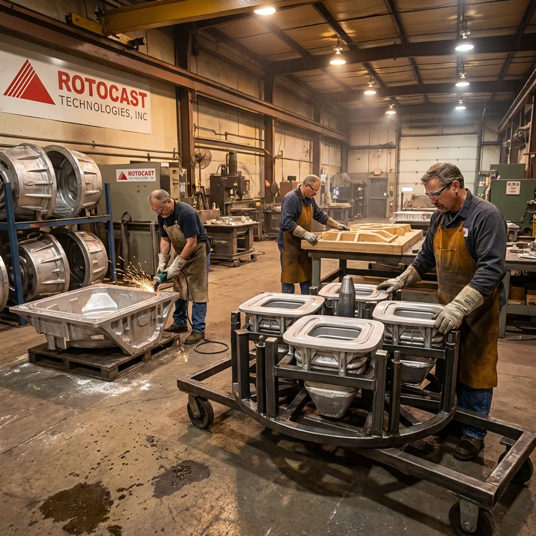 Aluminum Casting Foundry Services — ISO Certified