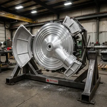 Engineered aluminum mold tooling in production