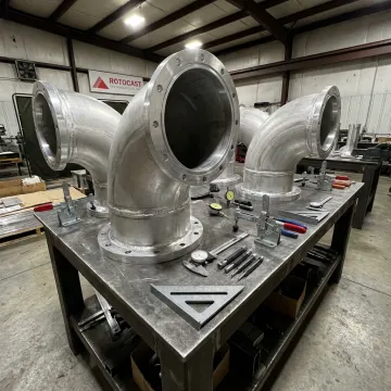 Precision CAD weld-to-pipe mold tooling