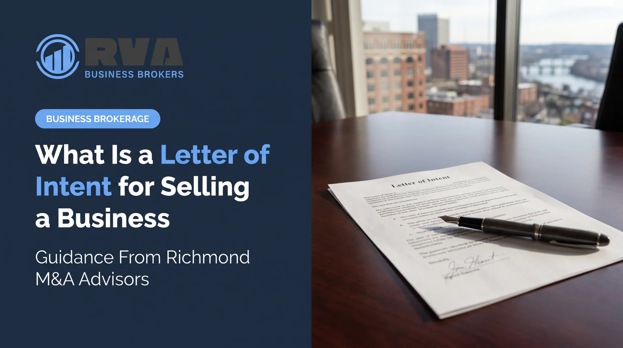 What Is a Letter of Intent for Selling a Business