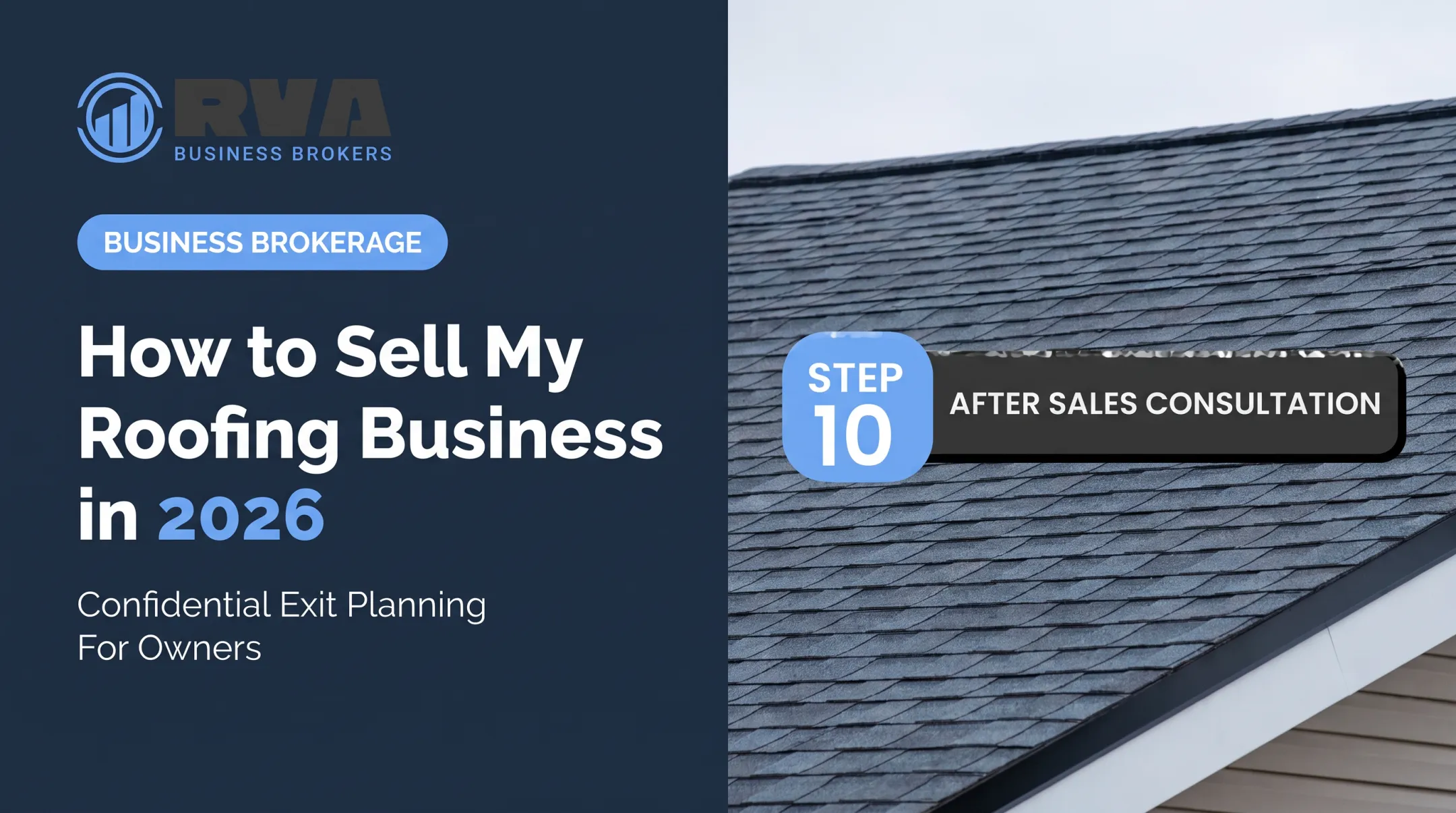 How to Sell My Roofing Business in 2026