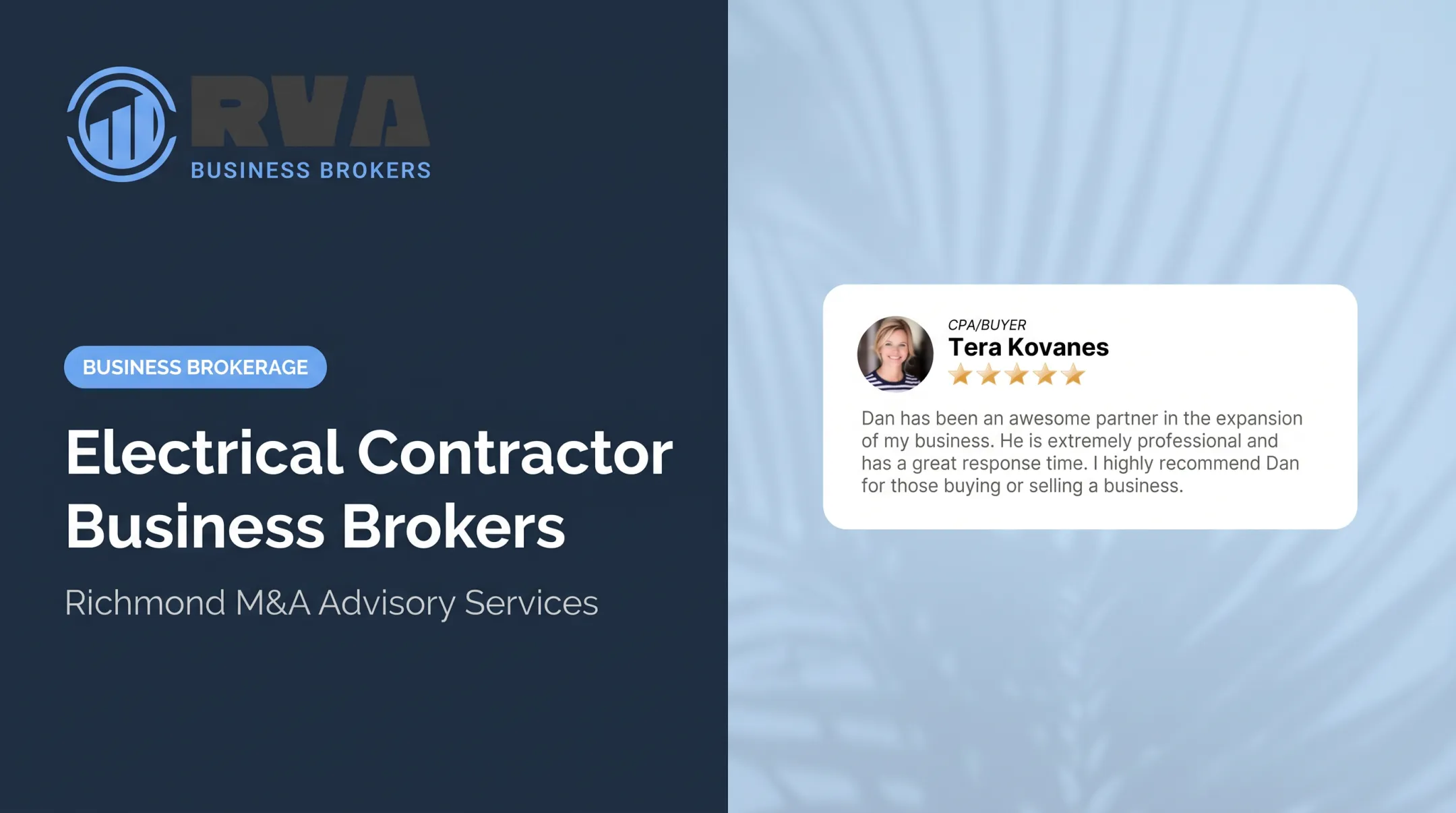Electrical Contractor Business Brokers