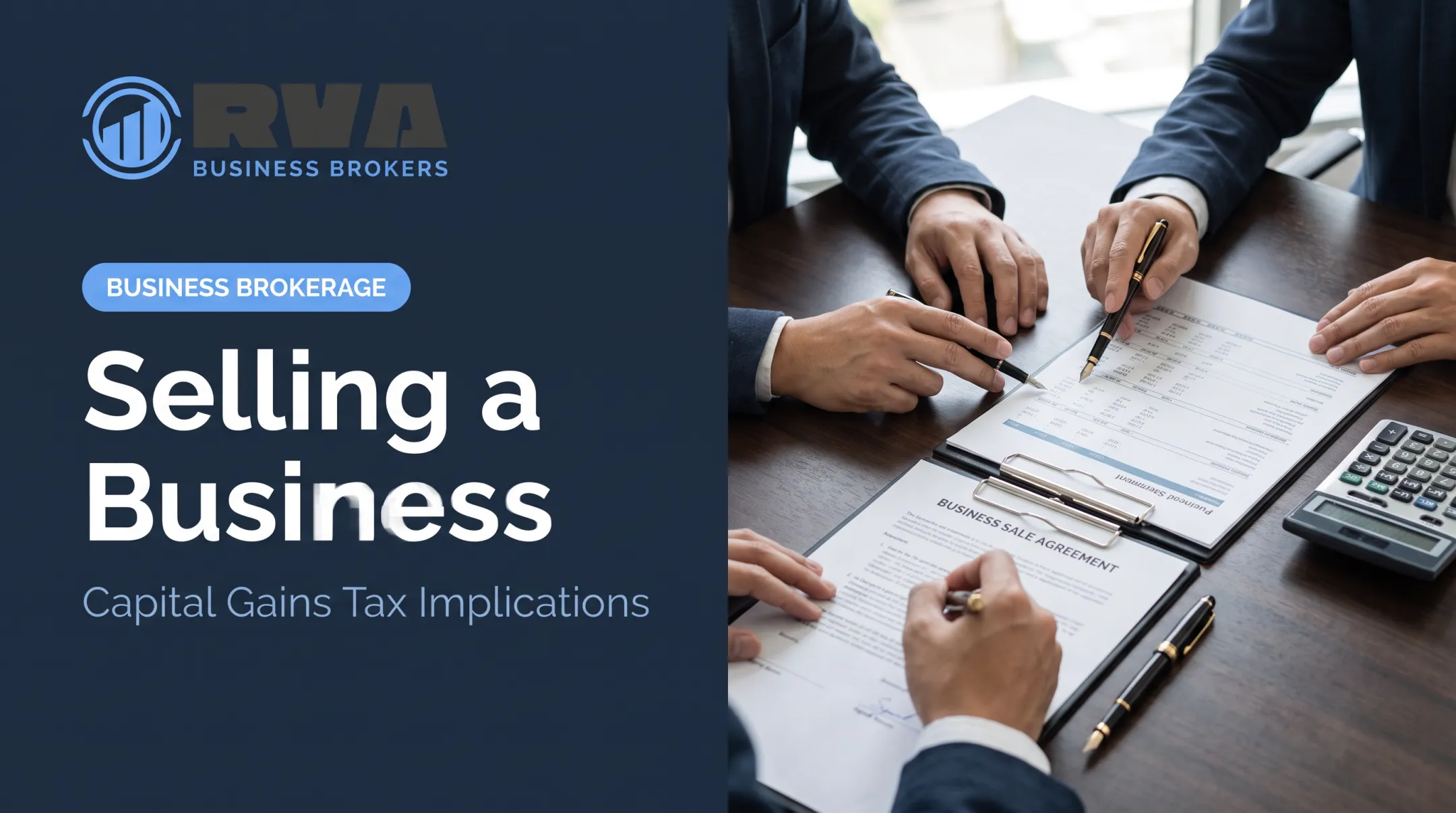 Selling a Business: Capital Gains Tax Implications