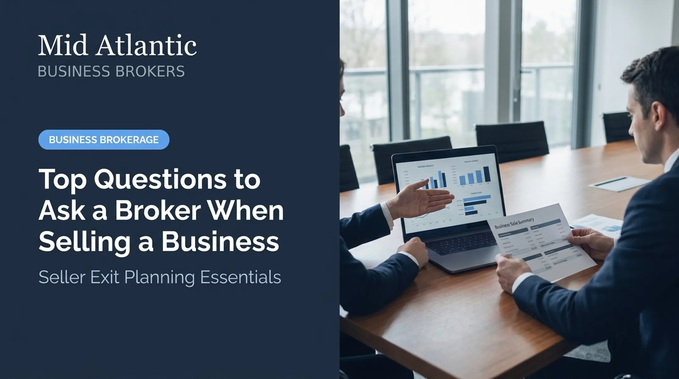 Top Questions to Ask a Broker When Selling a Business