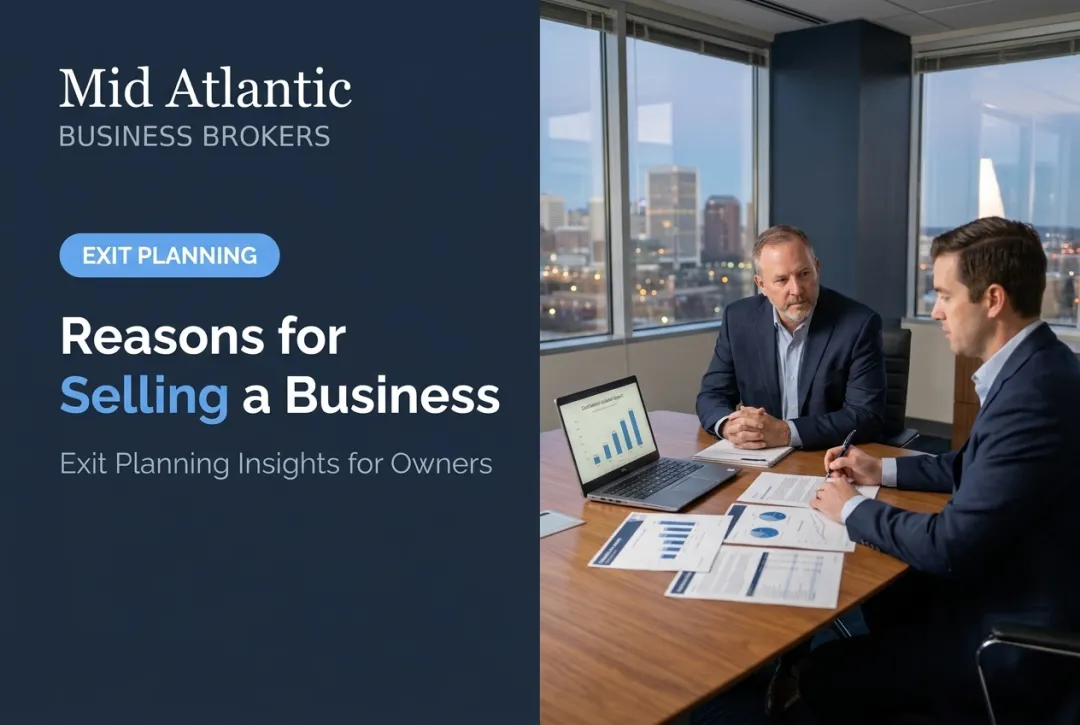 Reasons for Selling a Business